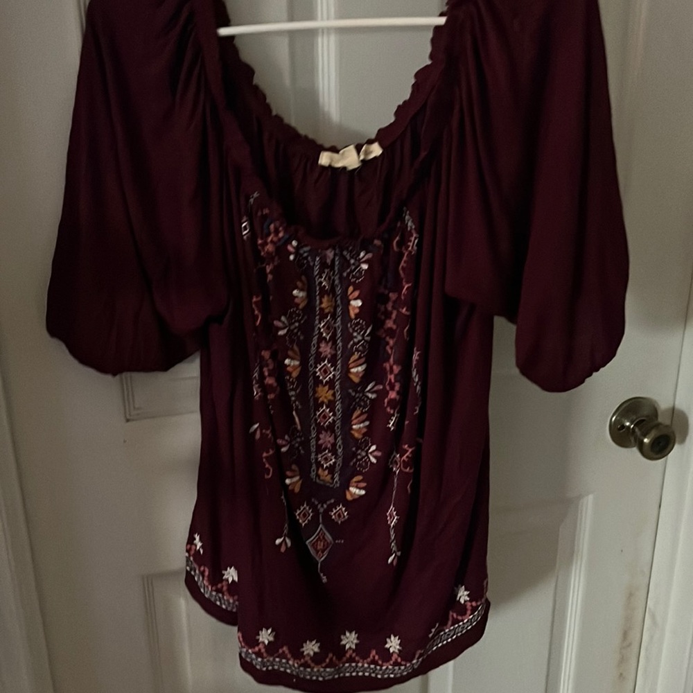 Rewind shirt with pattern. XXL